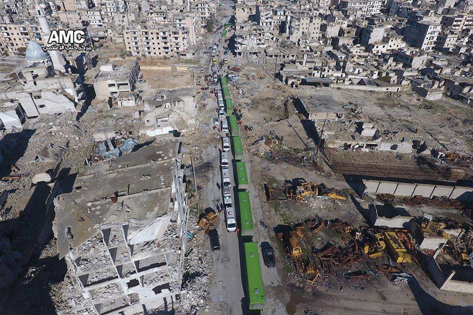 الجيش السوري يدعو آخر المسلحين الى مغادرة حلب