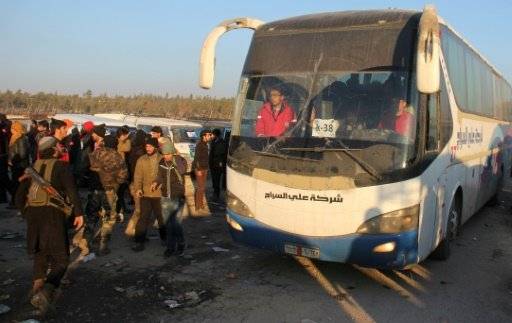 اللجنة الدولية للصليب الاحمر: اجلاء 25 الف شخص من شرق حلب منذ الخميس