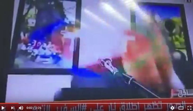 فيديو جديد!!!  لحظة اطلاق النار على السفير الروسي في أنقرة