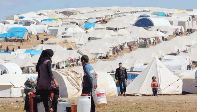 جمعية الوعي وزعت حصصا غذائية ومدافئ على النازحين في البقاع