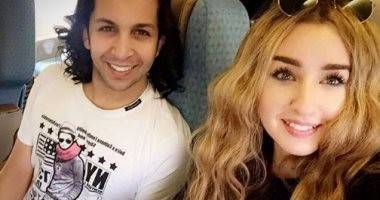 بالصورة: هشام جمال مع هنا الزاهد هل خطبا؟