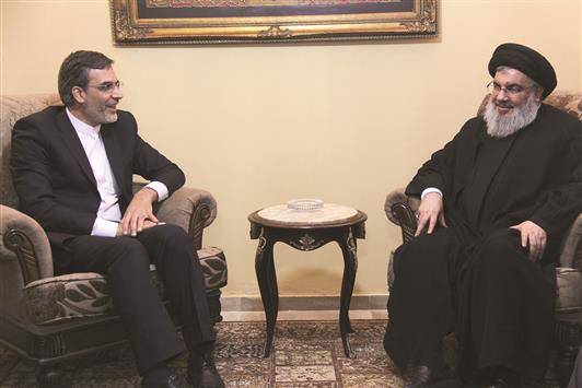 أنصاري يلتقي عون وبري ونصرالله: لبنان نموذج إقليمي
