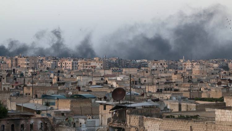 إنفجار يهز حلب!
