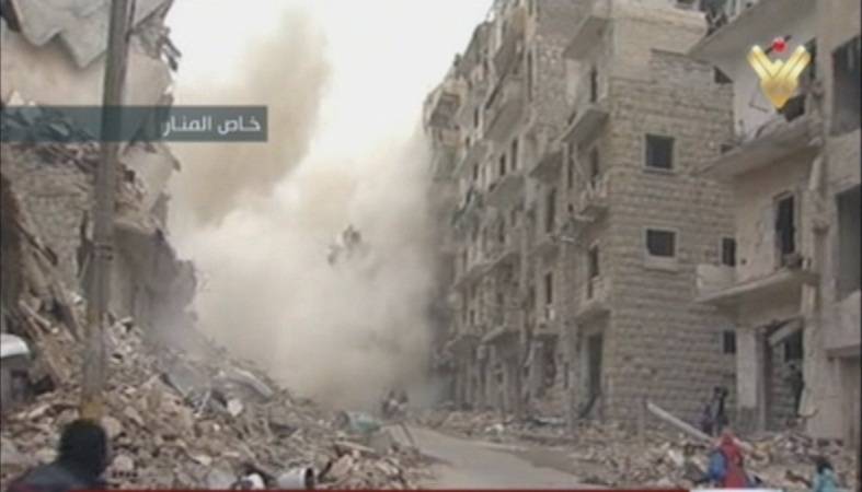 سبب انفجار حلب