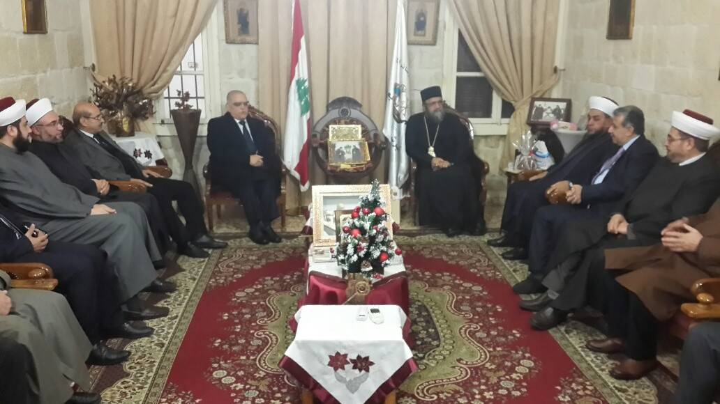 جديدة جال على الفاعليات المسيحية في عكار مهنّئاً بالعيد
