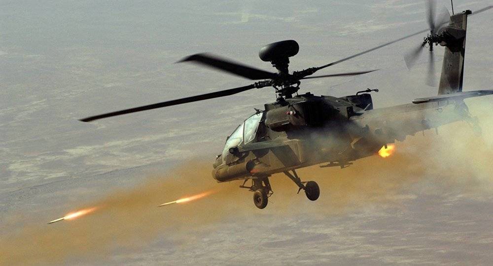 مصرع شخصين في تحطم مروحية عسكرية أمريكية