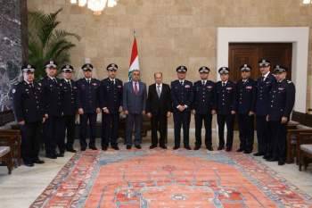 عون لوفد امن الدولة: سنوفر لكم كل الامكانات لتكونوا جهازاً امنياً فاعلاً