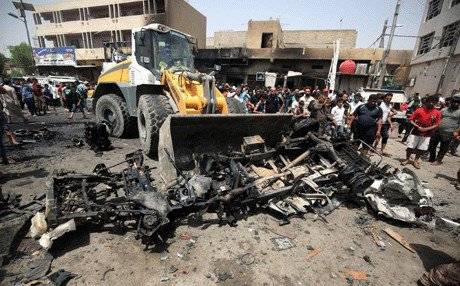 شهيد و6 جرحى بانفجار سيارة مفخخة جنوبي بغداد