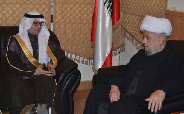 النجاري زار نائب رئيس المجلس الشيعي
حسن : لتمتين العلاقات بين لبنان والسعوديّة