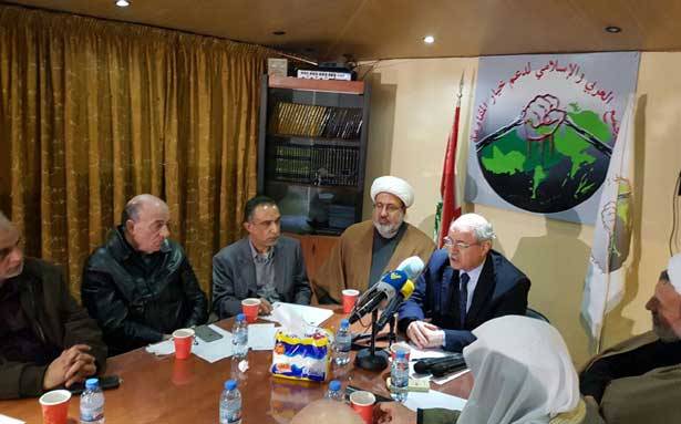 «التجمّع العربي لدعم خيار المقاومة»
استضاف الأمين العام لشورى العلماء في العراق