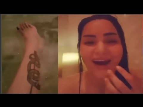 بالفيديو.. سما المصري تغني عارية تمامًا في "الجاكوزي"