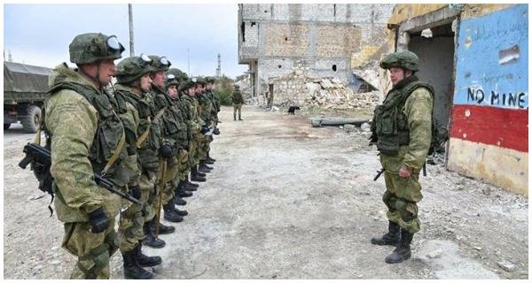 بالصور : وحدات روسية في شرق حلب..