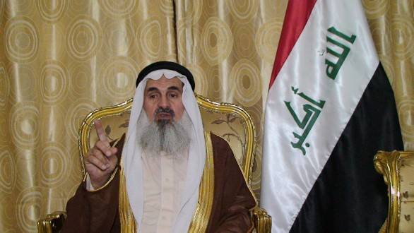 نجاة مفتي أهل السنة في العراق الشيخ الصميدعي من تفجير مفخخة غربي بغداد