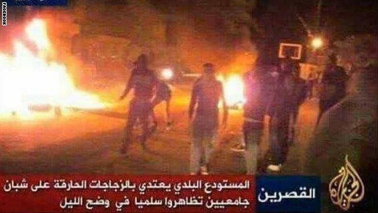 صورة مفبركة منسوبة للجزيرة حول أحداث عنف تخلق ضجة واسعة في تونس