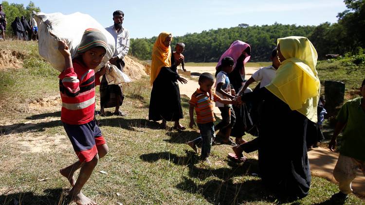 22 ألفا من المسلمين الروهينغيا دخلوا بنغلادش خلال أسبوع