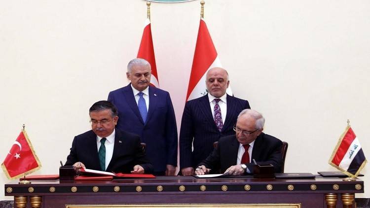 تركيا والعراق تتفقان على زيادة التعاون في مجالات النفط والمياه
