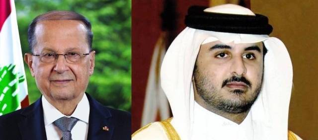 أمير قطر بعد لقائه الرئيس عون: لبنان دخل مرحلة جديدة