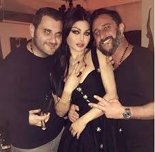 بالفيديو مداعبات بالأيدي بين هيفاء وهبي وصديقها في عيد ميلاده..
