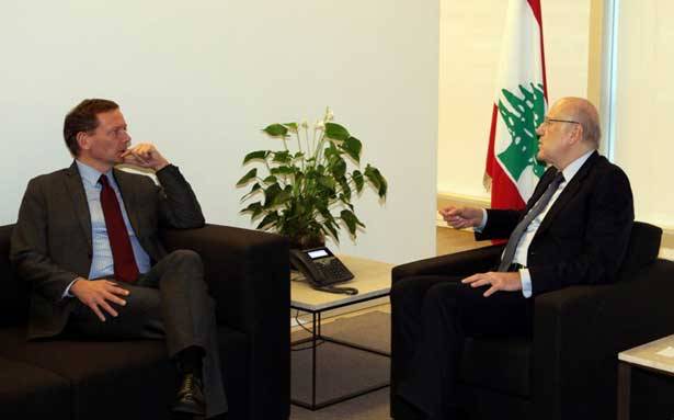سفير فرنسا زار ميقاتي