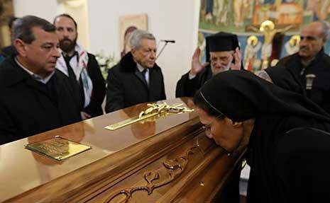 فقيد القدس دُفِن في جونيه