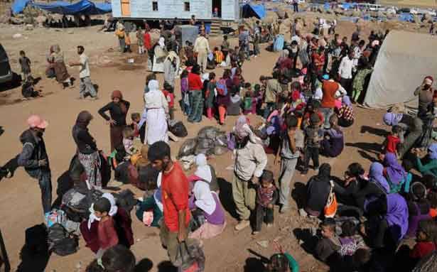 تقرير دولي : 98% من النازحين السوريين تحت الديون
وسيلجأون «لآليات قاسية جداً للبقاء احياء»