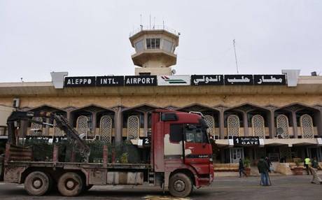 بالفيديو جولة داخل مطار حلب واعادة تاهيله