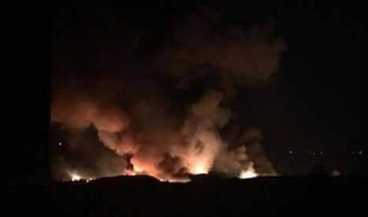 هجوم إسرائيلي جديد بصواريخ موجهه يستهدف مطار المزة العسكري بدمشق ومقر قيادة عمليات الفرقة الرابعة وطائرات اسرائيلية تدخل الاجواء السورية من جهة لبنان لاول مرة