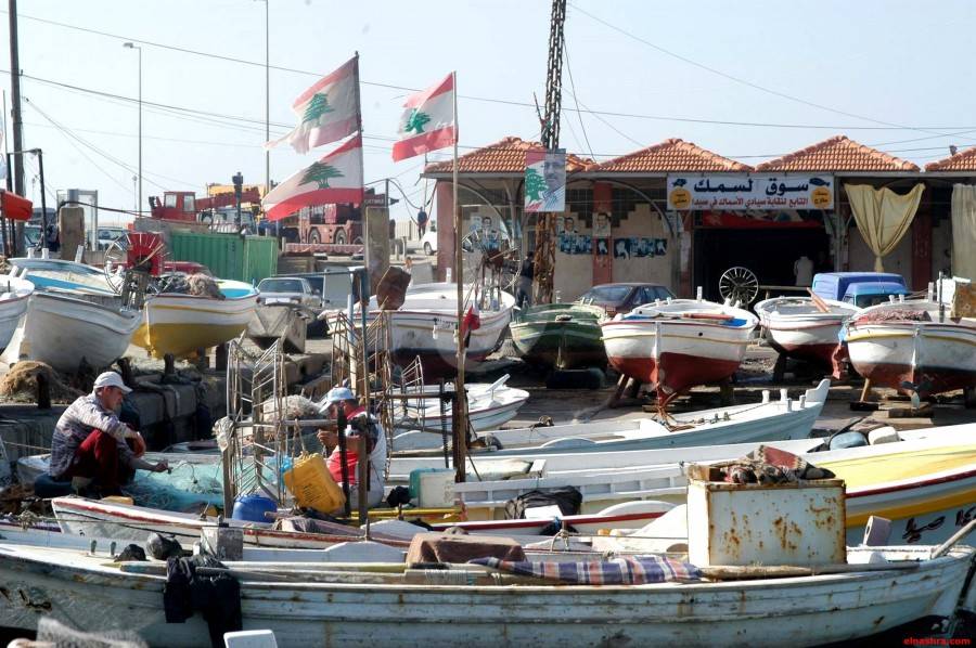 صيادو الاسماك في صيدا ناشدوا المعنيين التعويض عليهم من اضرار العاصفة