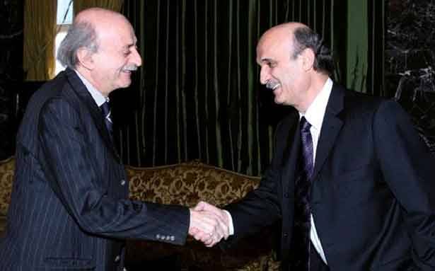 جعجع ضد تهميش جنبلاط: ما نرفضه لنا لا نقبله لك