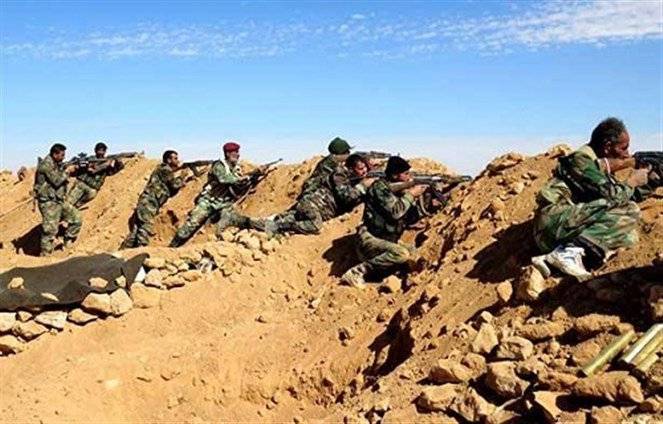 عملية برية للجيش السوري في بادية تدمر باتجاه حقول الغاز والنفط