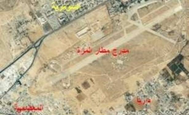 صواريخ بعيدة المدى اصابت مطار المزة واستراحة اللواء ماهر الأسد
الطائرات الإسرائيلية قصفت مطار المزة من أجواء لبنان