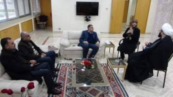 وفد من حركة امل يزور مؤسسات الامام الصدر في صور ويلتقي السيدة رباب الصدر