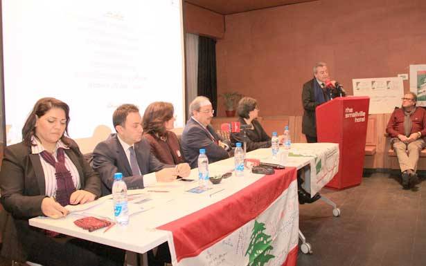 ندوة لـ «الصـوت الثالث لأجل لبنـــــان»
مخيبر : إصلاح قانون الإنتخــــاب محدود
بارود: الكوتا مطلوبة من منطلق تكافؤ الفرص
