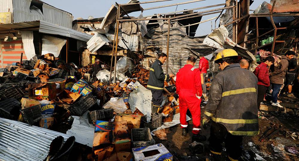 ثمانية أشخاص بين قتيل وجريح بانفجار جنوبي بغداد