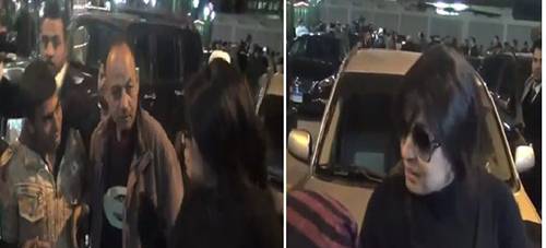 بالفيديو.. شاب يتحرش بـ فيفي عبده في عزاء "كريمة مختار ".. شاهدوا ردة فعلها