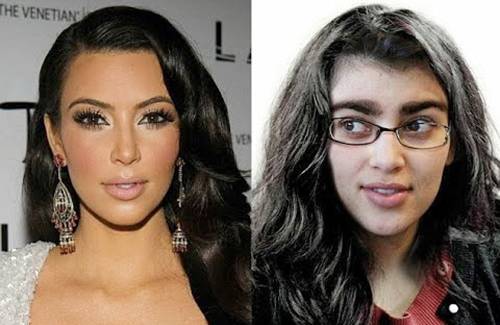 أسوأ صورة لكيم كاردشيان قبل التجميل!