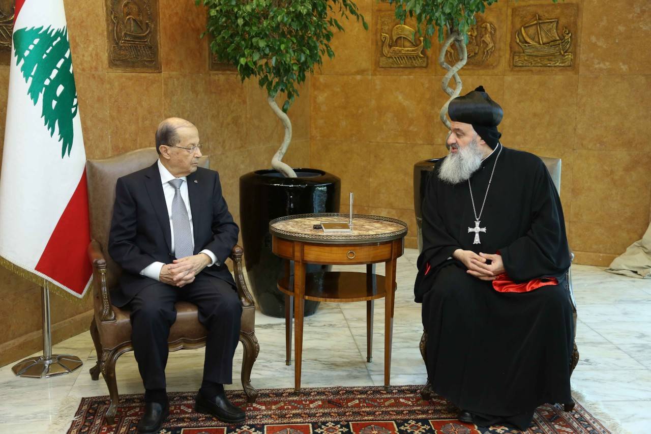 بطريرك السريان الأرثوذكس على رأس وفد زار الرئيس عون