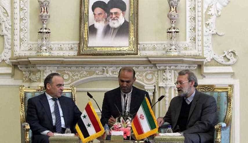 لاريجاني: سوريا وإيران في خندق واحد والنصر  حتمي