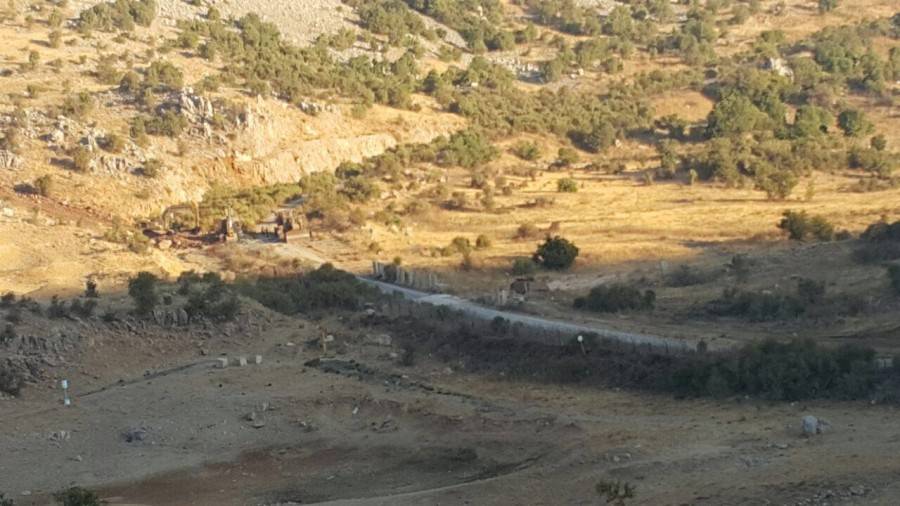 جيش العدو الاسرائيلي ثبت جهاز تجسس على الخط الازرق والجيش اللبناني ينتشر