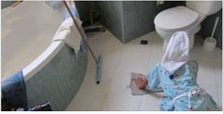 لاحظت أن خادمتها تتأخر في الحمام...وضعت لها كاميرات مراقبة...فاكتشفت المفاجأة الصادمة!!