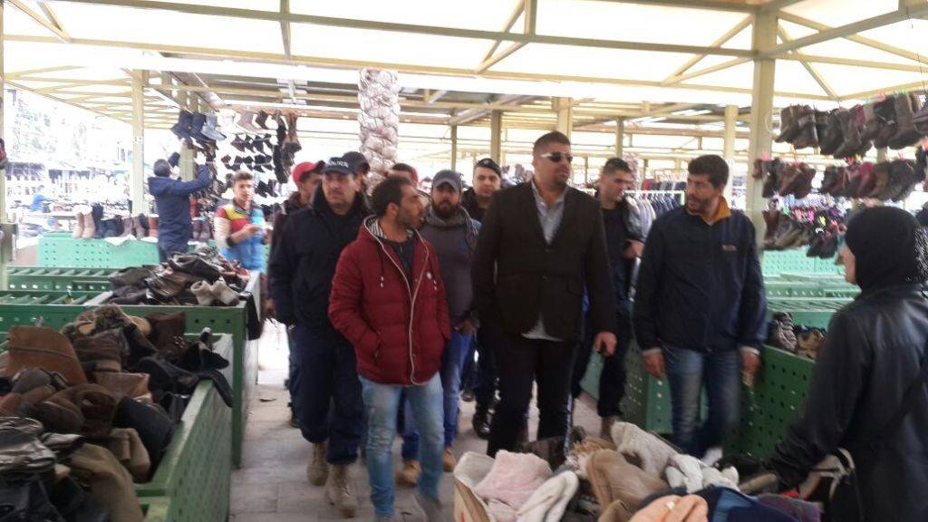 شرطة بلدية طرابلس انهت حملة ازالة البسطات والتعديات