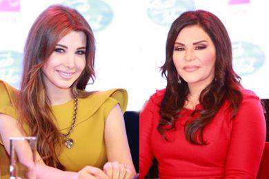 نانسي عجرم تُحرج أحلام في "اراب ايدول" وتشعل المسرح!