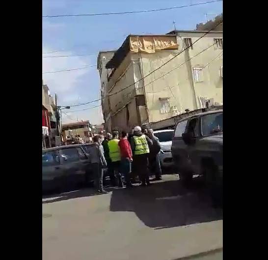 بالصور: إشكال في الأوزاعي.. والجيش يتدخل