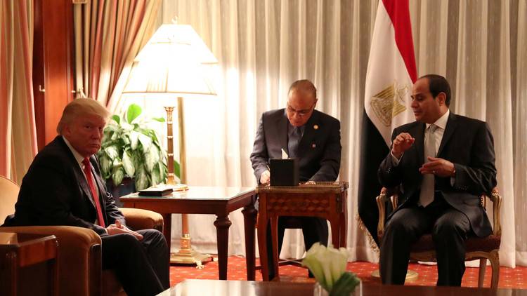 ترامب يستعد لمهاتفة السيسي
