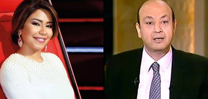 بالفيديو - شاهدوا تعليق عمرو أديب الغريب على إهانة شيرين لعمرو دياب
