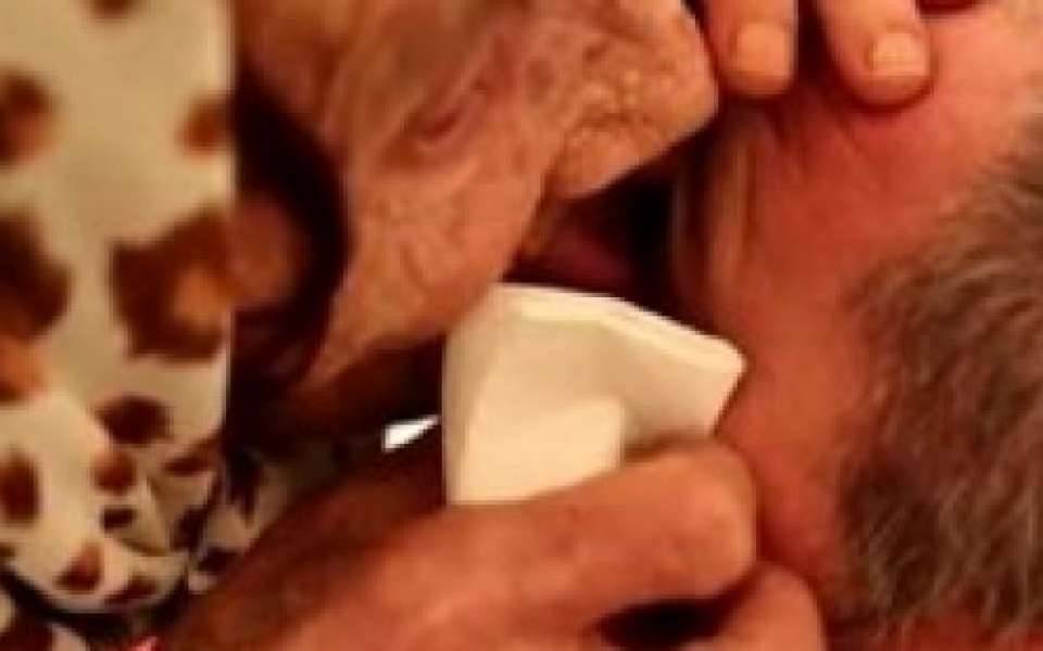 بالفيديو.. عجوز تشفي مرضاها من العمى بلعق مقلة عيونهم