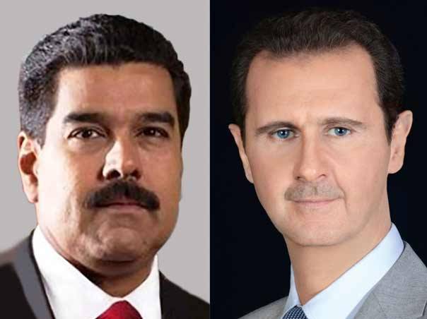 الرئيس السوري يتلقى اتصالاً هاتفياً من نظيره الفنزويلي