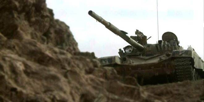 الجيش السوري يوسع نطاق سيطرته في منطقة التيفور بريف حمص الشرقي
