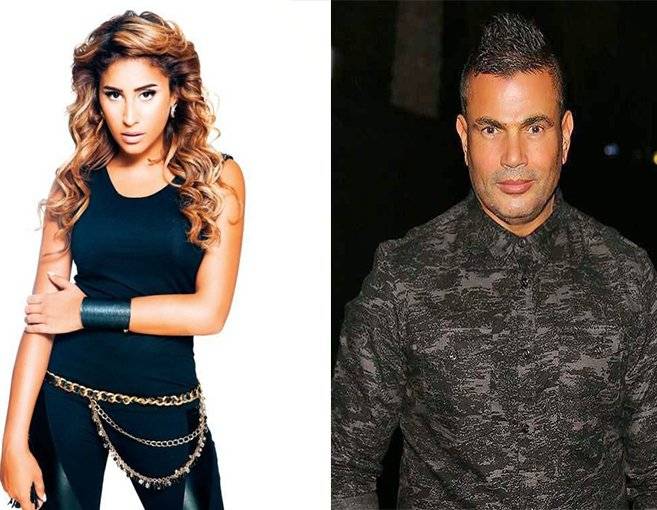 الصحافية تعترف: عمرو دياب تزوّج الممثلة