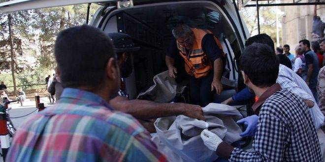 استشهاد 3 أطفال جراء انفجار قذيفة من مخلفات الإرهابيين في حلب